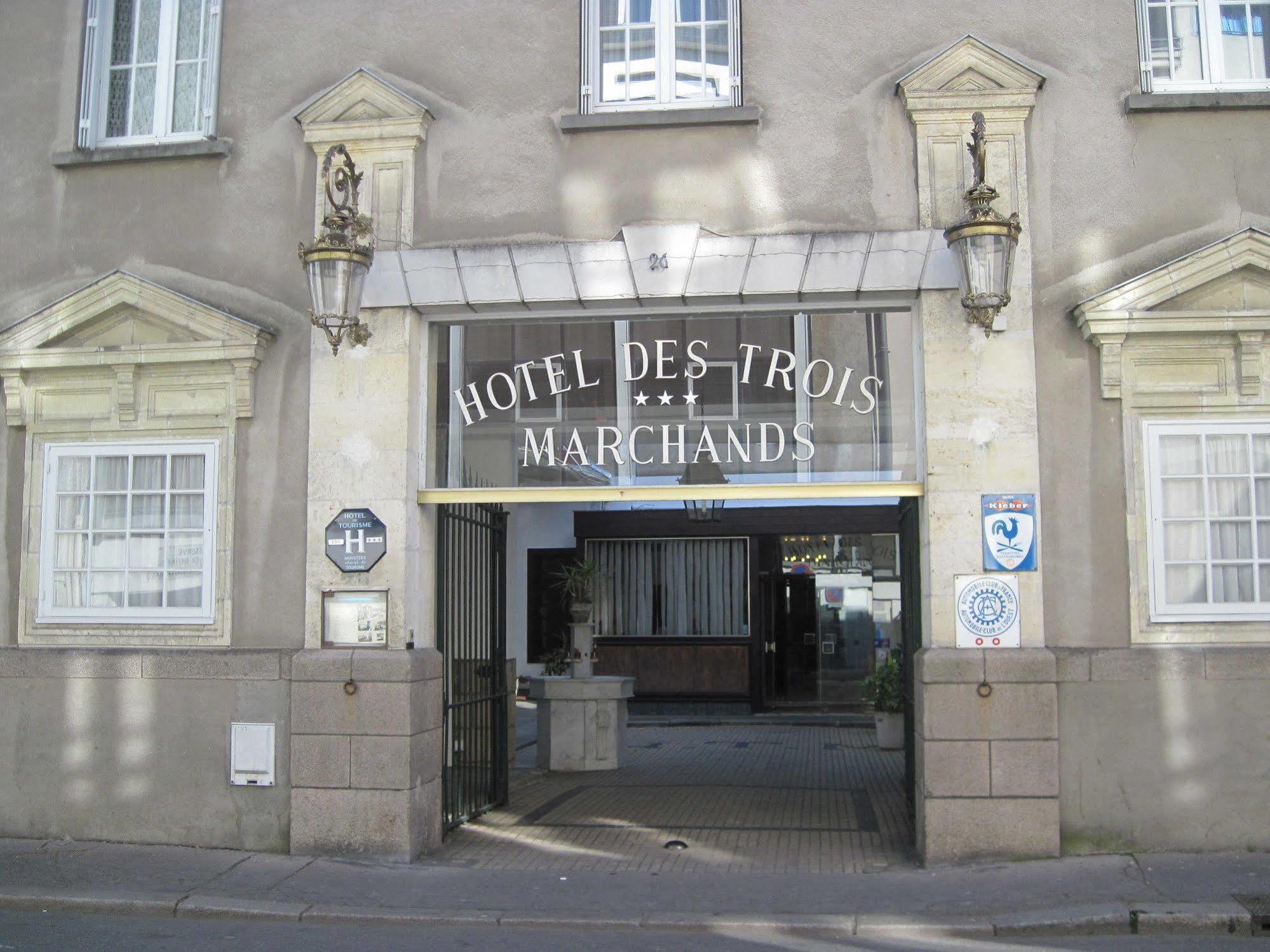 Hotel Des 3 Marchands Nantes Exteriér fotografie